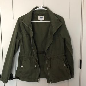 NWOT olive jacket